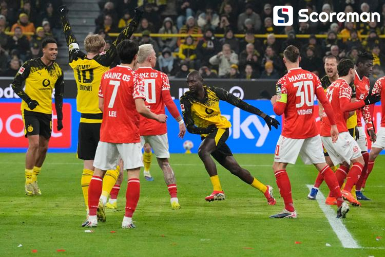 '이재성 60분' 마인츠, 도르트문트에 0-4 완패…연승 행진 중단